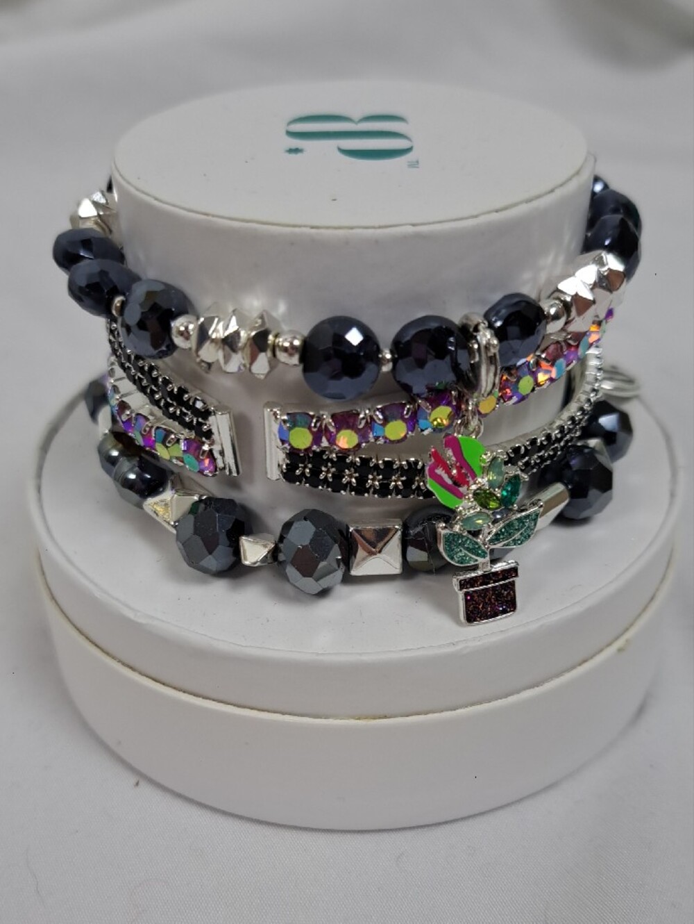 Bomb Party Little Shop Of Horrors "Feed Me Seymour!" Bracelet Stack RBP6317